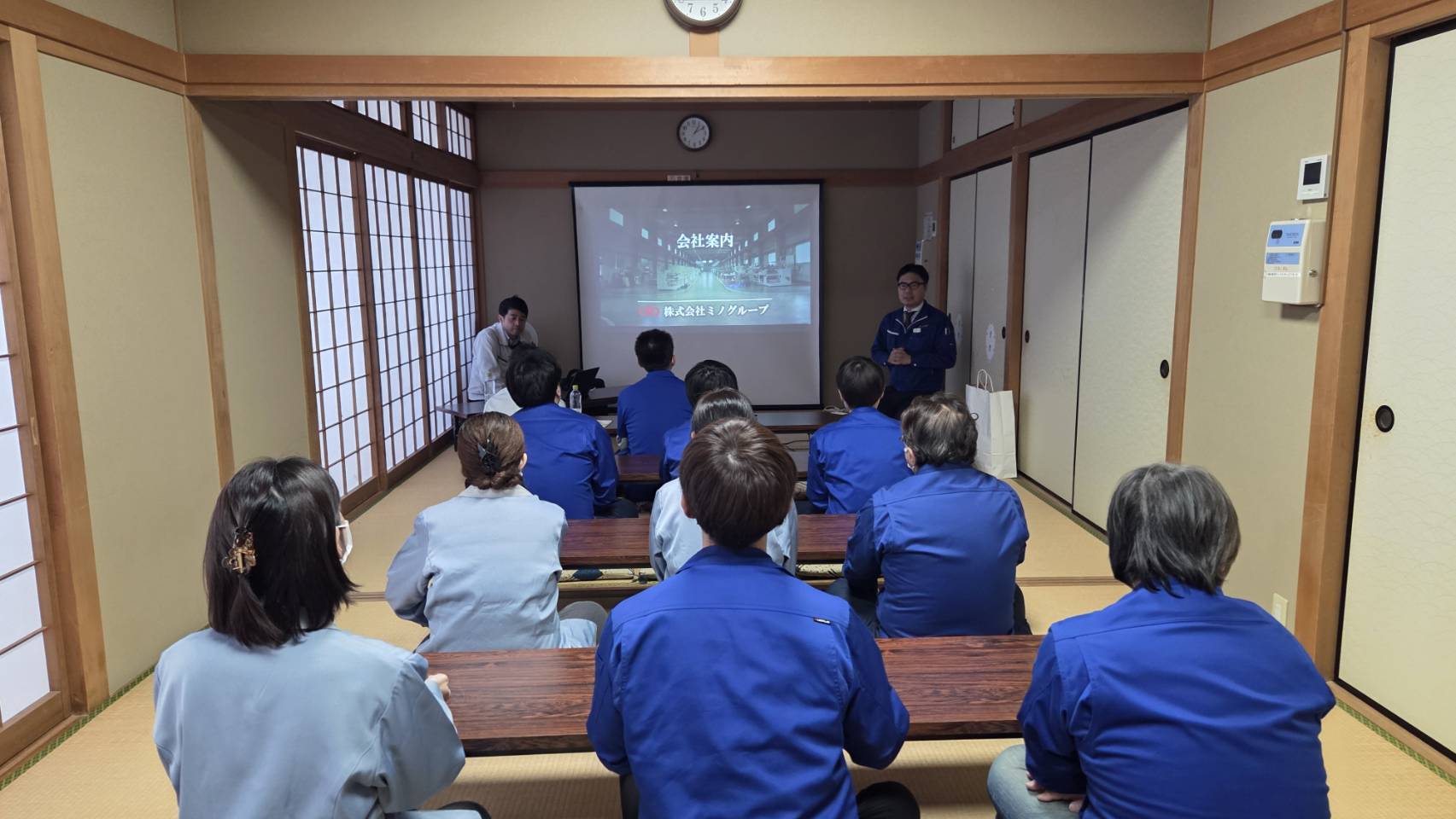 Read more about the article 社内勉強会実施＠ミノグループ様